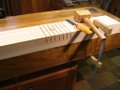 Setup For Chopping and Paring Cross-Lap Joint